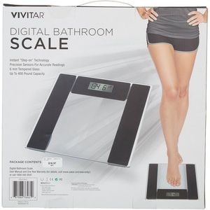 Vivitar Digital Bathroom Scale